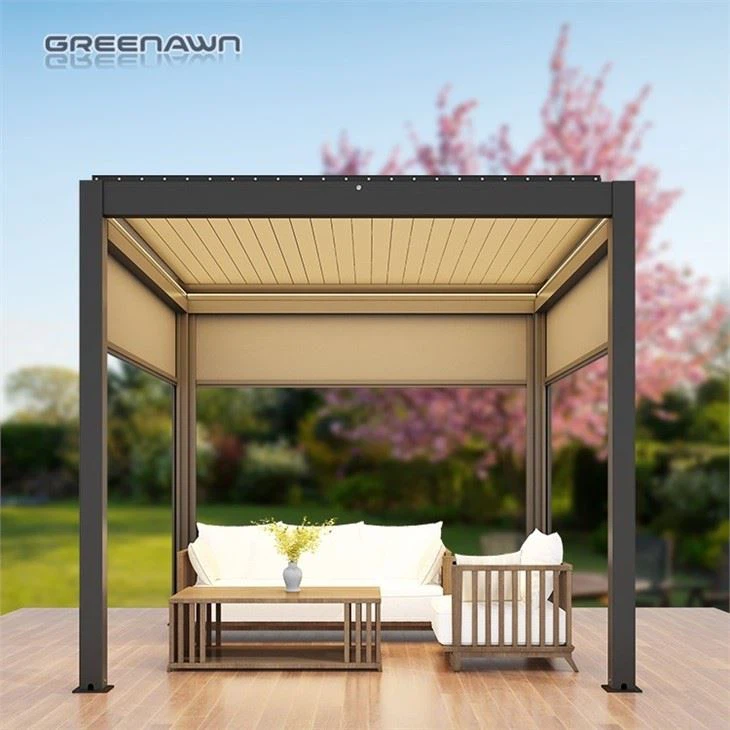 Custom Modern Motorized Pergola